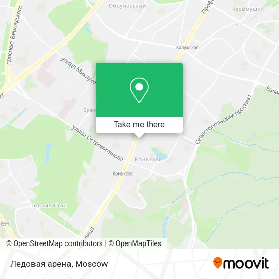 Ледовая арена map