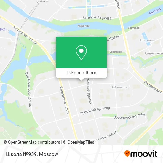 Школа №939 map