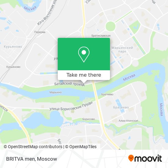 BRITVA men map