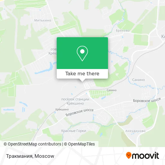 Тракмания map