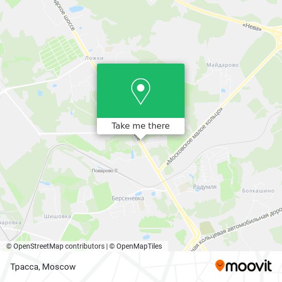 Трасса map