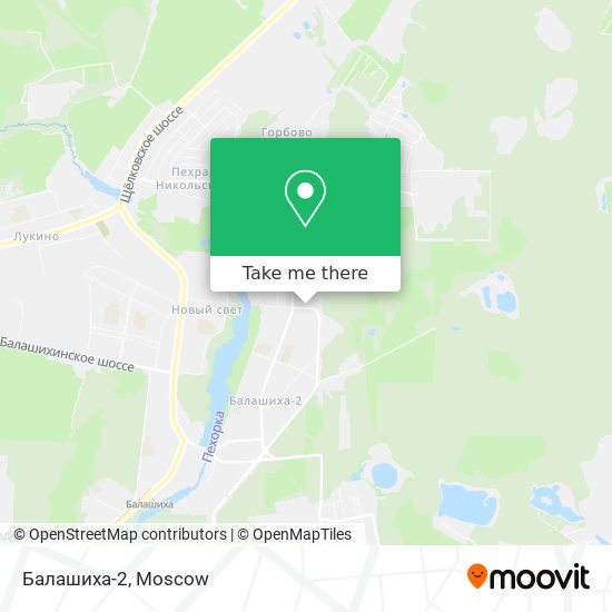 Балашиха-2 map