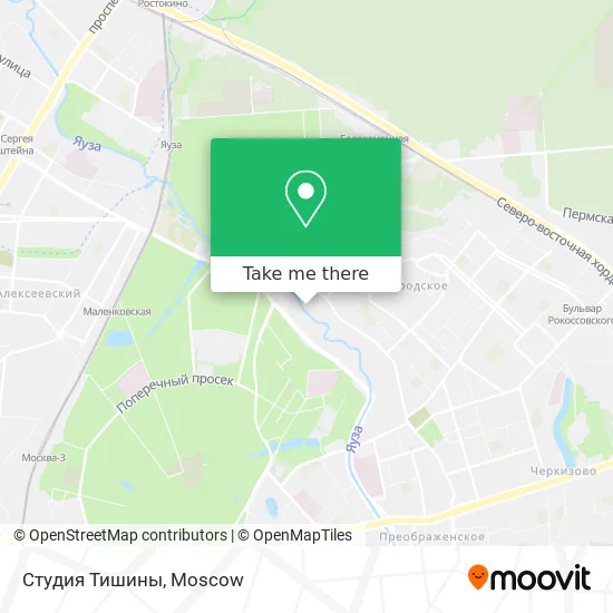 Студия Тишины map