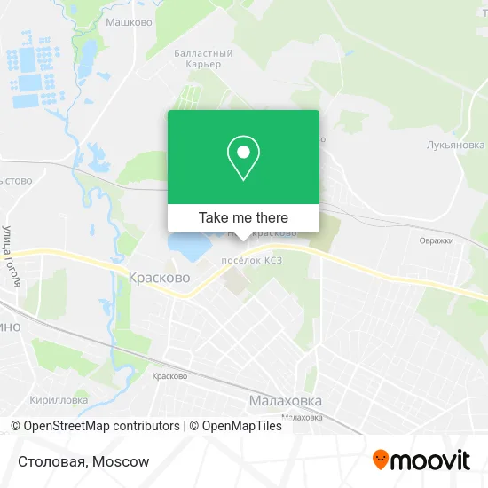 Столовая map