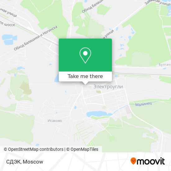 СДЭК map