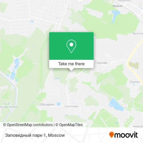Заповедный парк-1 map