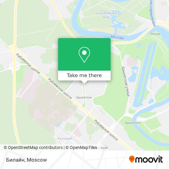 Билайн map