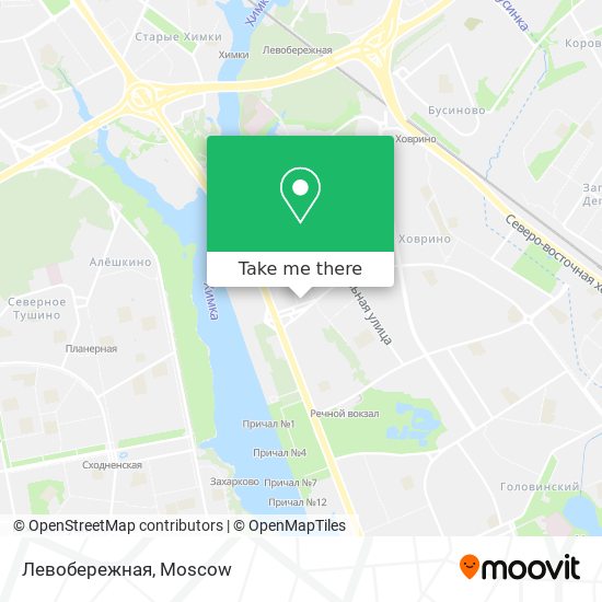 Левобережная map