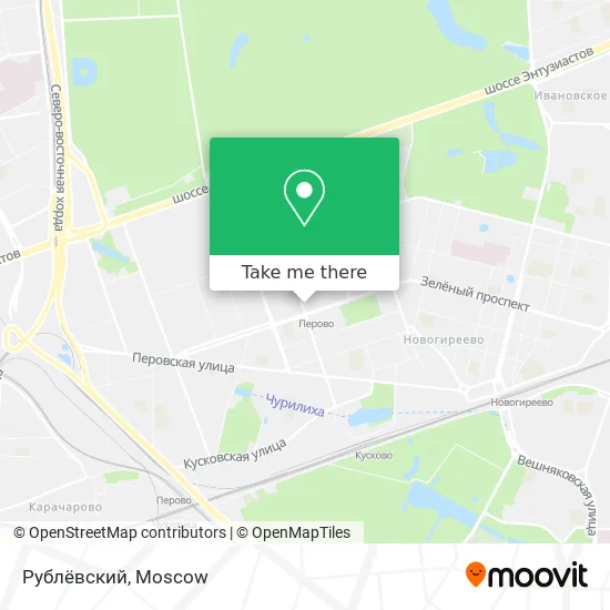 Рублёвский map