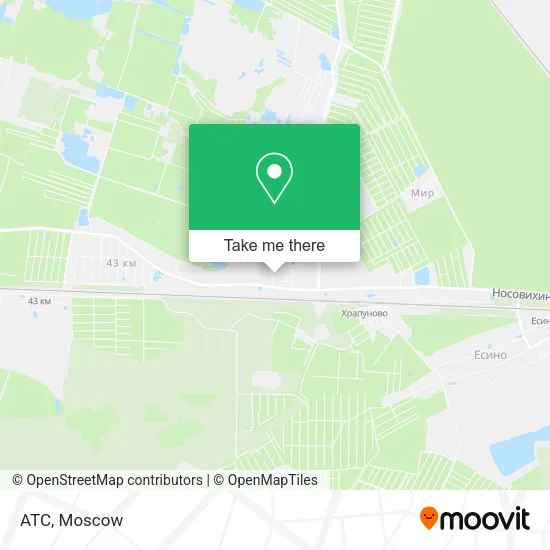 АТС map