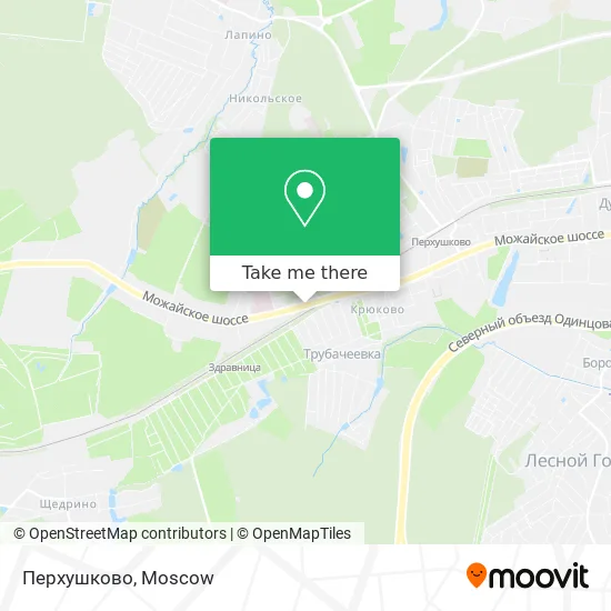 Перхушково map