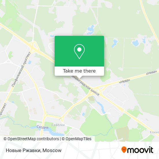 Новые Ржавки map