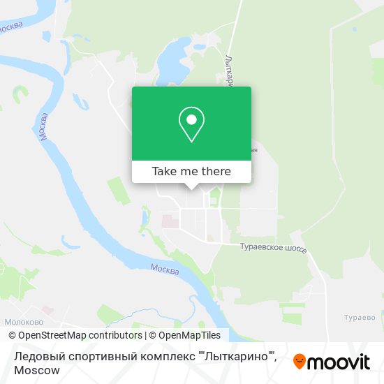 Ледовый спортивный комплекс ""Лыткарино"" map