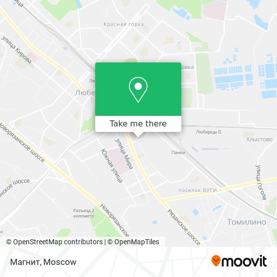 Магнит map