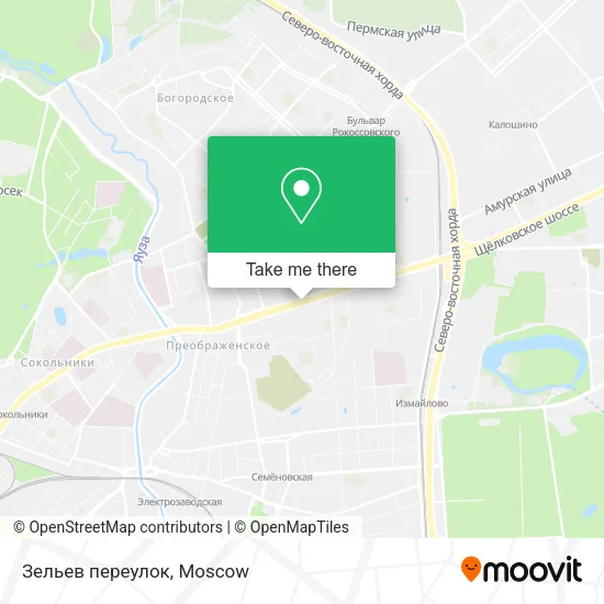 Зельев переулок map