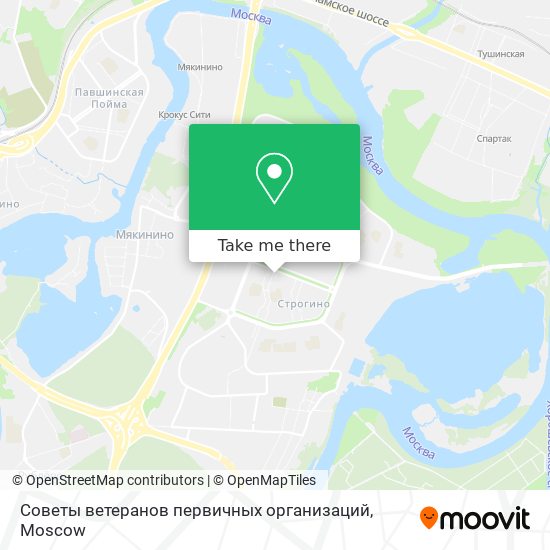 Советы ветеранов первичных организаций map