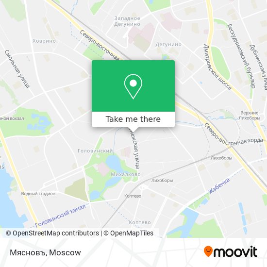 Мясновъ map