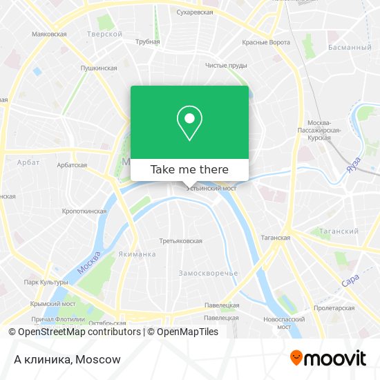 А клиника map
