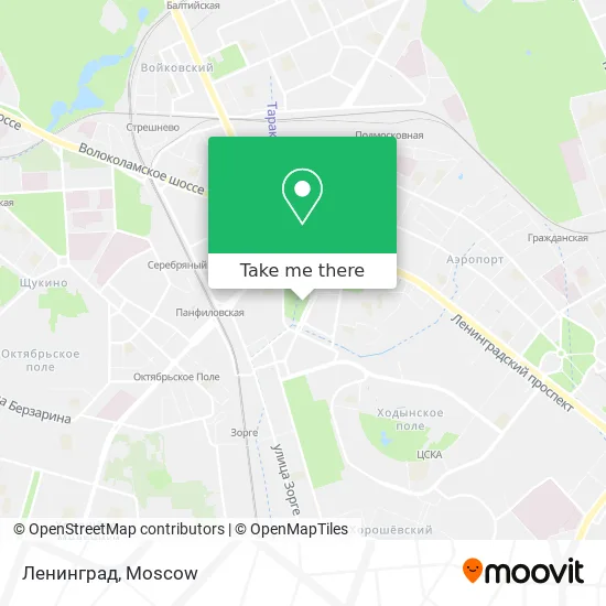 Ленинград map