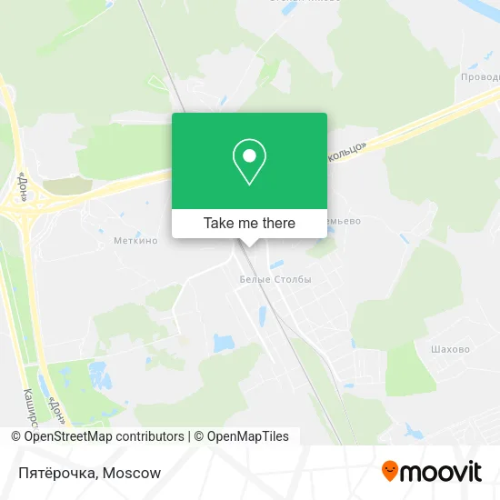 Пятёрочка map