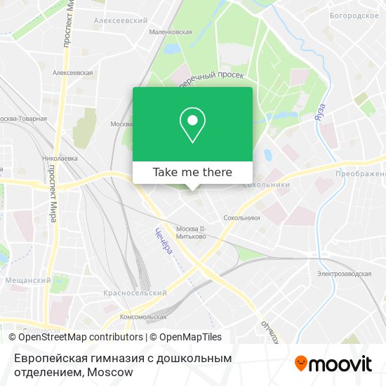 Европейская гимназия с дошкольным отделением map