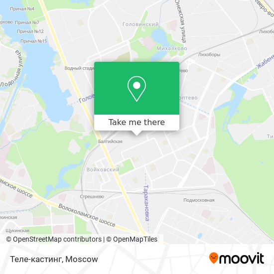 Теле-кастинг map