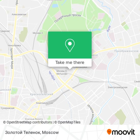Золотой Теленок map