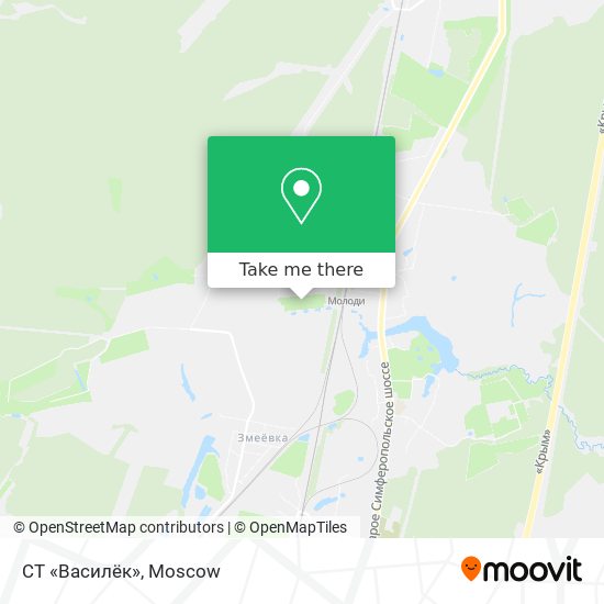 СТ «Василёк» map