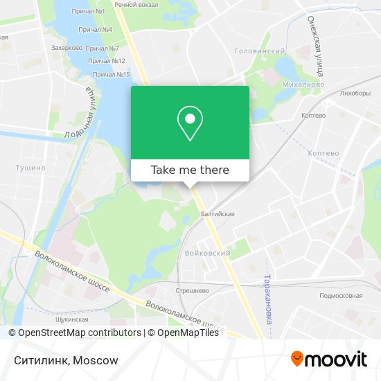 Ситилинк map