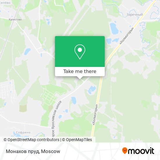Монахов пруд map