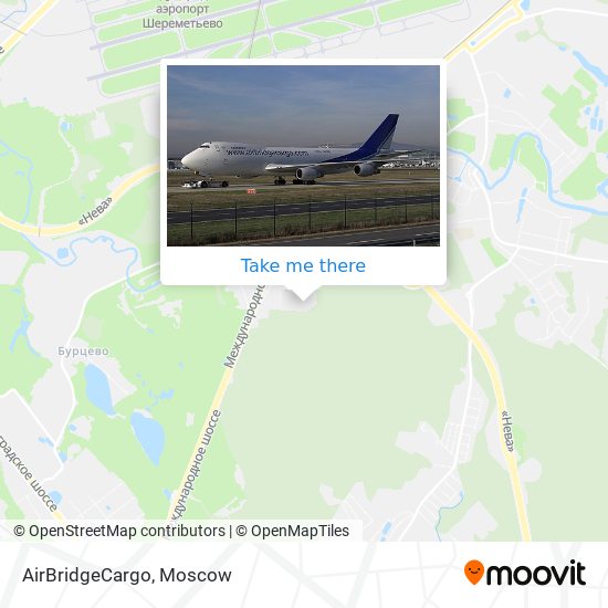 AirBridgeCargo map