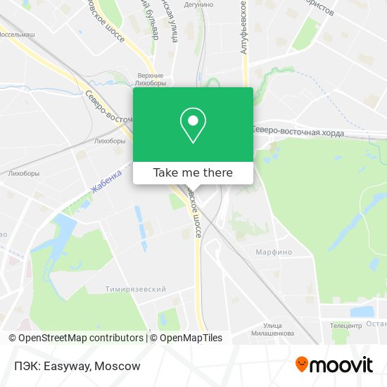 ПЭК: Easyway map