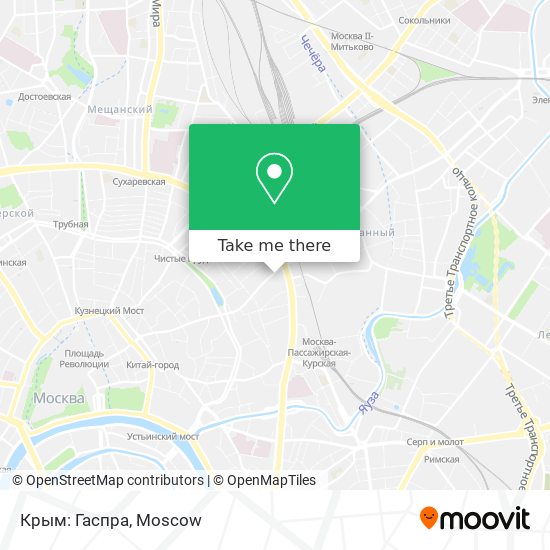 Крым: Гаспра map