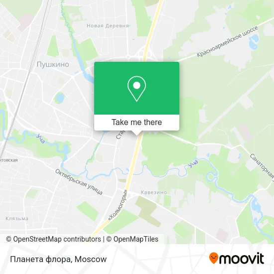 Планета флора map