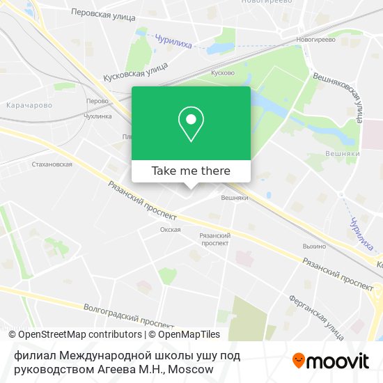 филиал Международной школы ушу под руководством Агеева М.Н. map