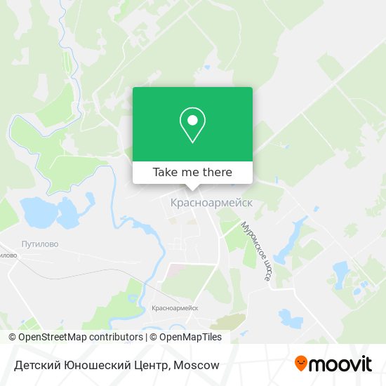 Детский Юношеский Центр map