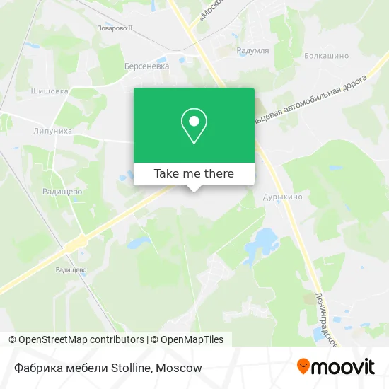 Фабрика мебели Stolline map