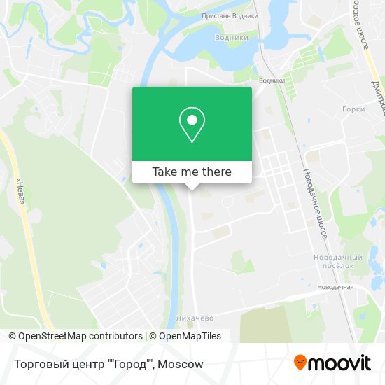 Торговый центр ""Город"" map