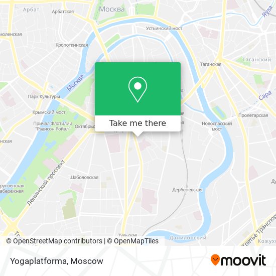 Yogaplatforma map