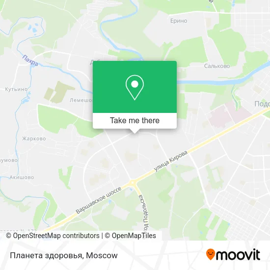 Планета здоровья map