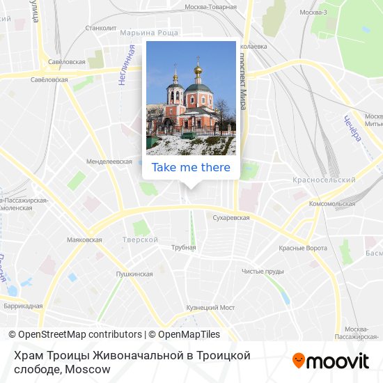 Храм Троицы Живоначальной в Троицкой слободе map