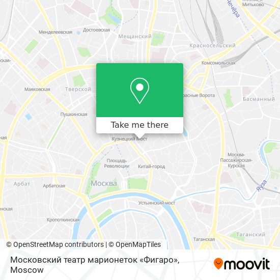 Московский театр марионеток «Фигаро» map