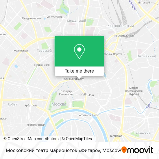 Московский театр марионеток «Фигаро» map
