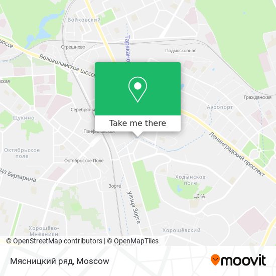 Мясницкий ряд map