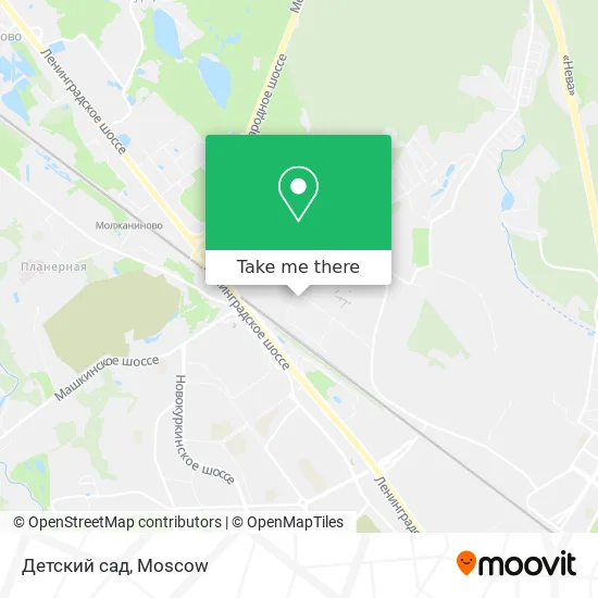 Детский сад map