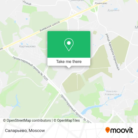 Саларьево map