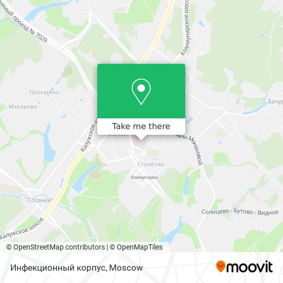 Инфекционный корпус map