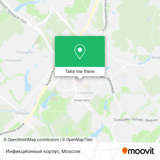 Инфекционный корпус map