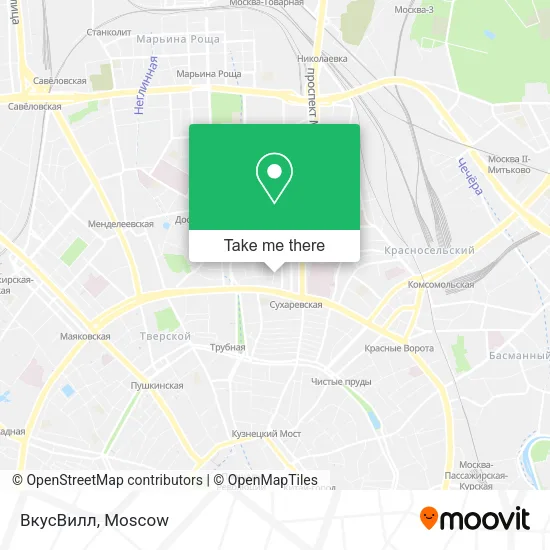 ВкусВилл map
