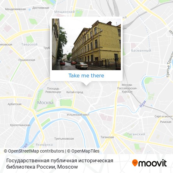 Государственная публичная историческая библиотека России map
